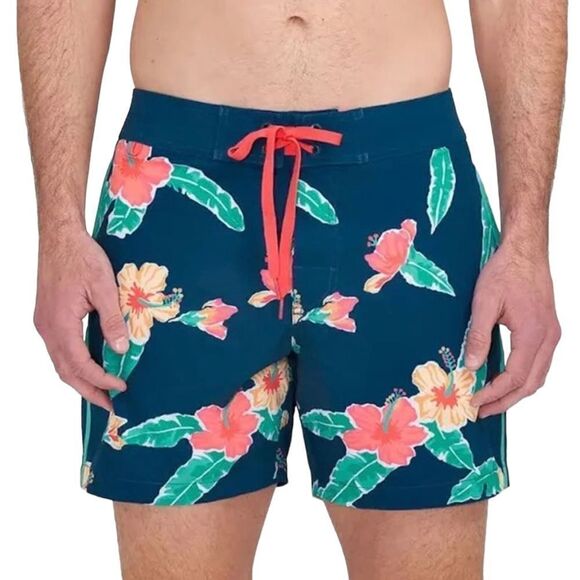Chubbies The Floral Reefs Boardshort Sz 33 or M NWT - Picture 1 of 16